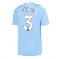 Manchester City Ruben Dias #3 Hemmatröja 2023-24 Korta ärmar